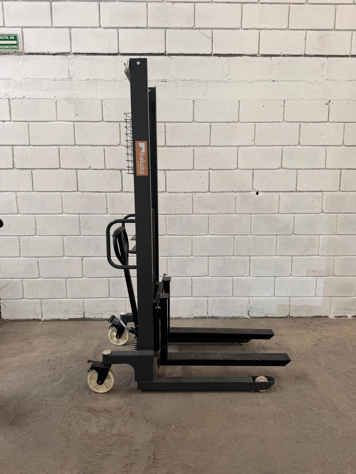 Apilador manual 1 TON